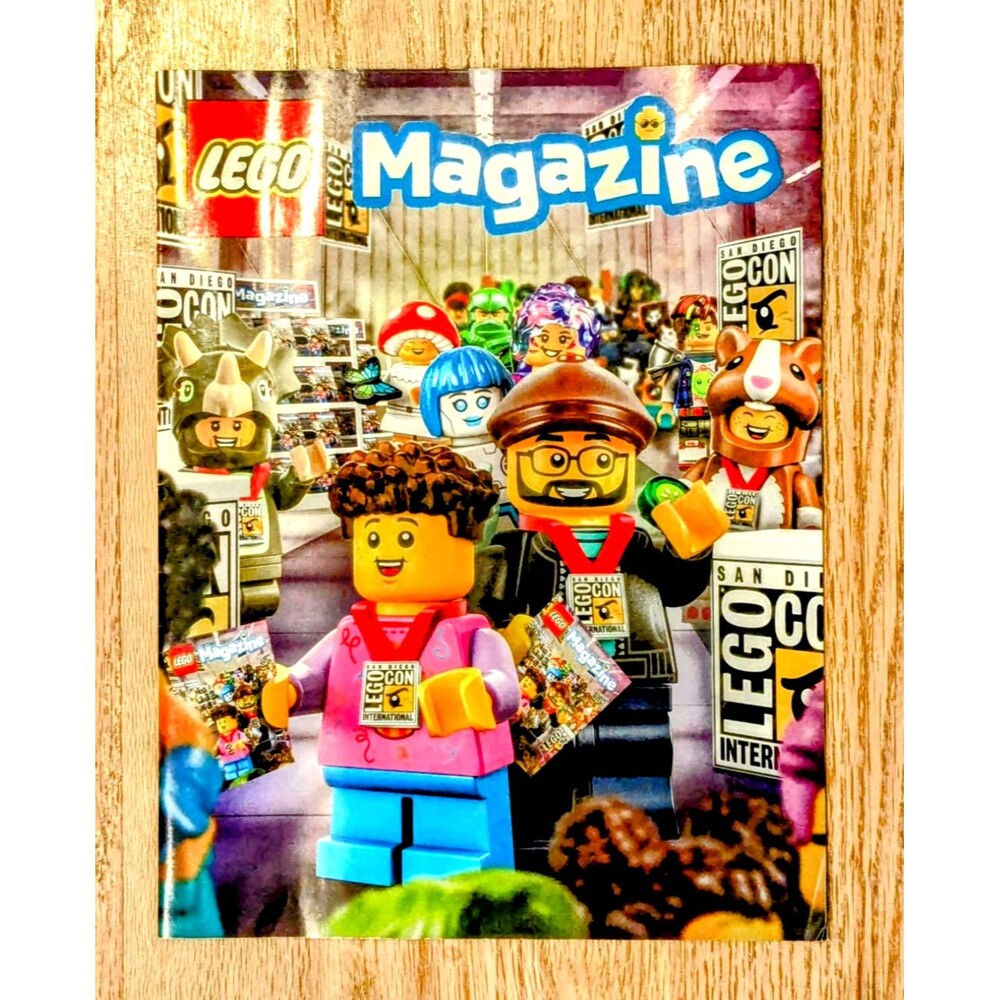 LEGO Magazine SDCC 2025 Comic Con Exclusive Mini Comic/Games/Catalog Promo GUC